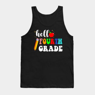 4th Grade Squad Fourth Teacher Student Team Back To School T-Shirt Tank Top